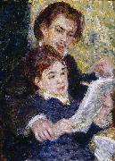 Pierre-Auguste Renoir In the Studio oil on canvas